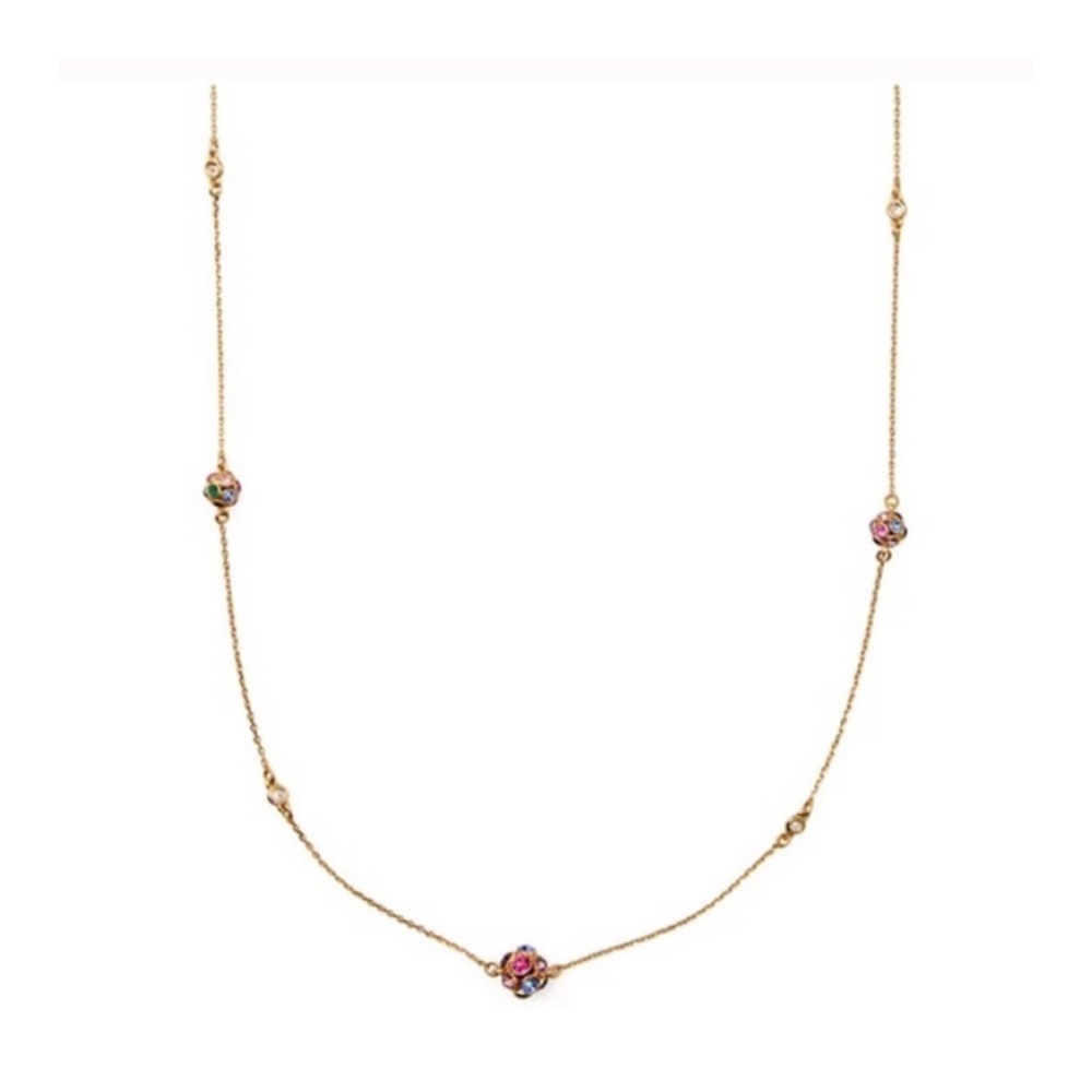 KATE SPADE • Time To Shine Scatter Rosary Necklace